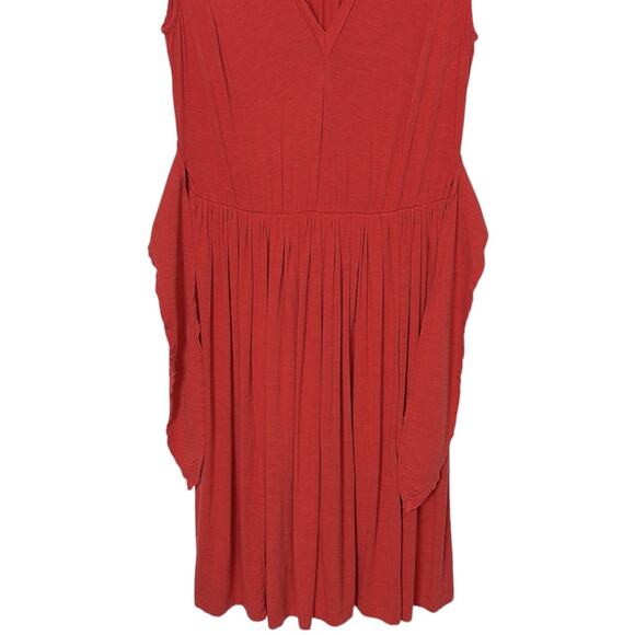 Plenty By Tracy Reece Women’s Red V neck tie Mini dress size small - Picture 6 of 7